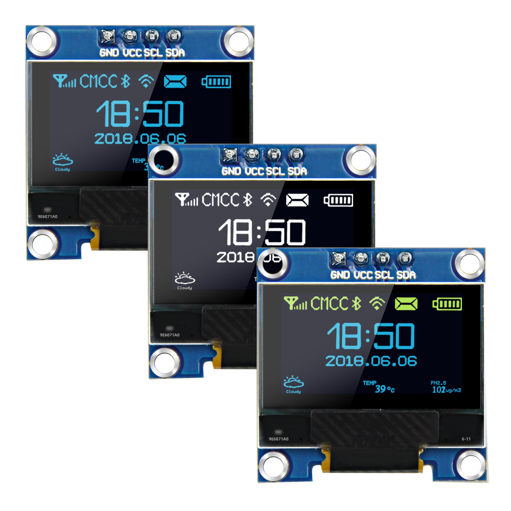 Ssd1306 - 0.96 Polegada módulo de exibição oled