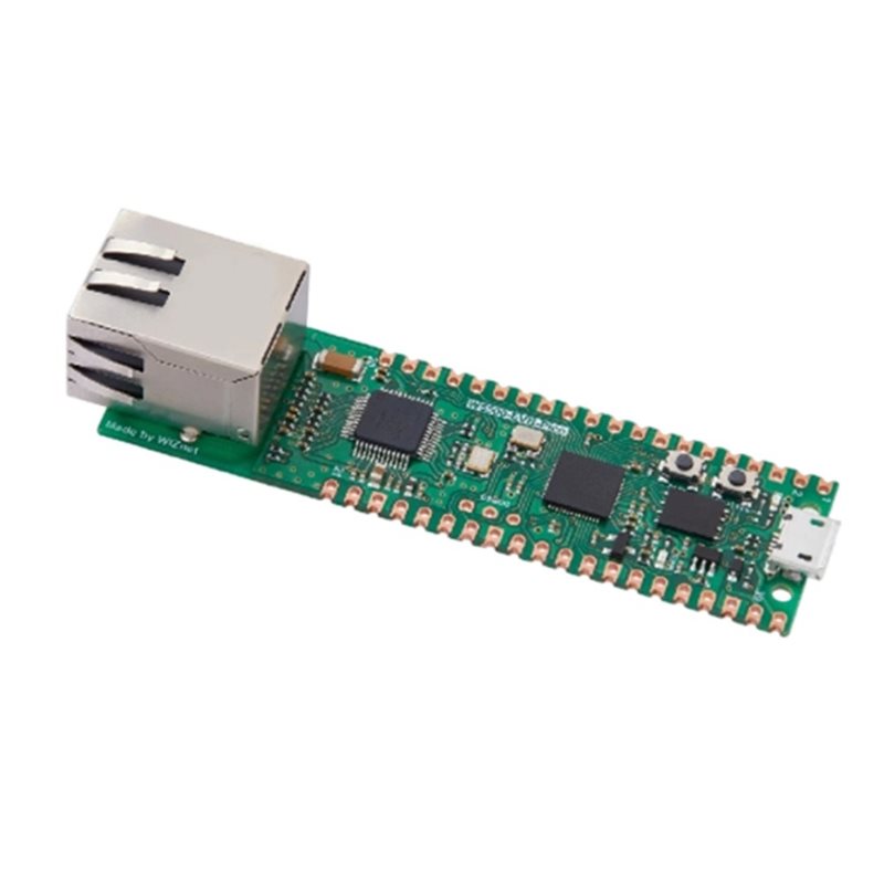 Ethernet W5500 - Placa de Desenvolvimento Ethernet ABUO-W5500-EVB-Pico2 Hardware