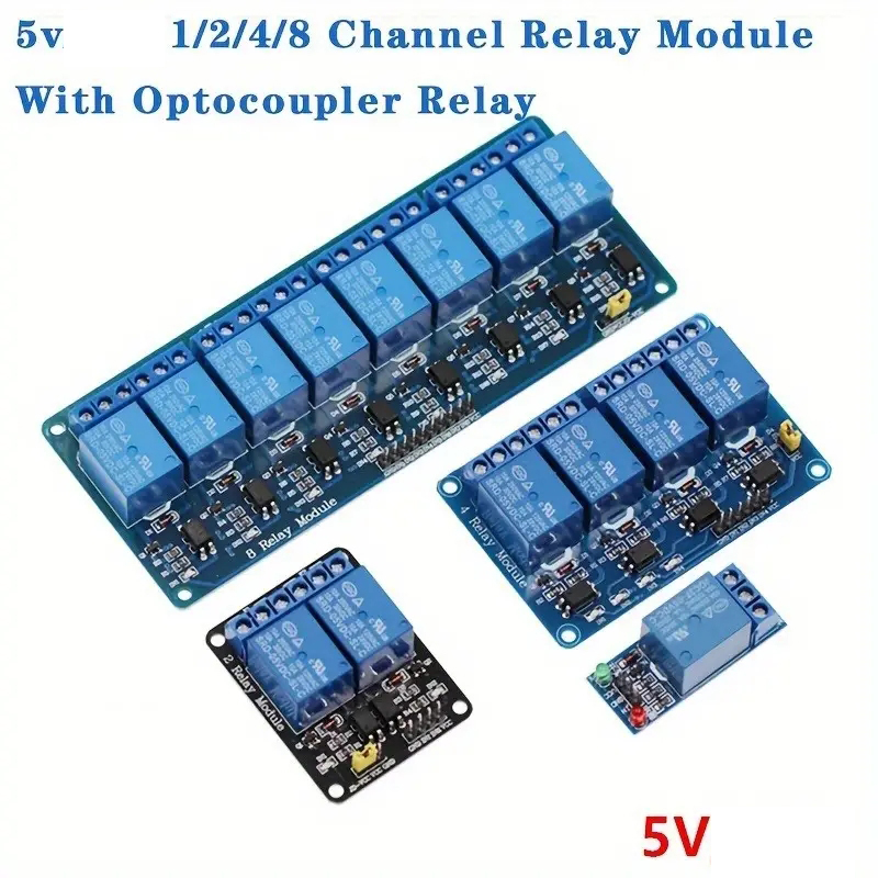 Relay Module 4 Channel - 2pc 1/2/4/8 canais 5v módulo de