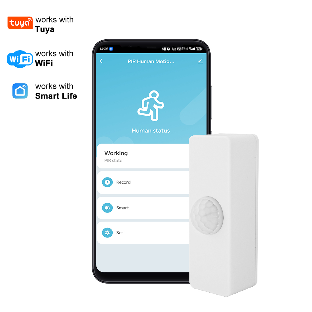 Pir Motion Sensor - Sensor de Movimento PIR Inteligente Tuya,