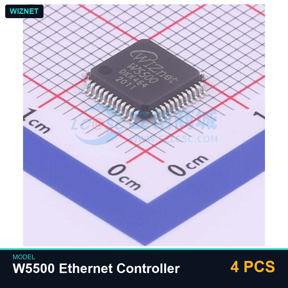 Ethernet W5500 - 4 unidades de controlador Ethernet WIZNET