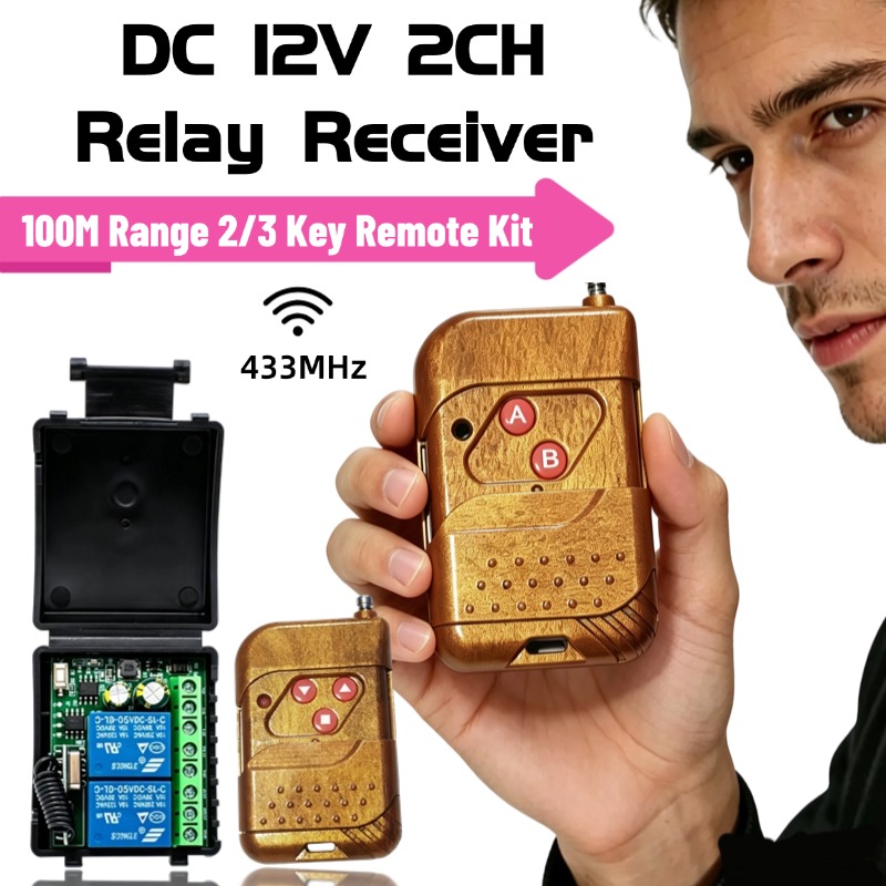 Ir Remote Module - Módulo de Relé 433.92Mhz DC 9-30V