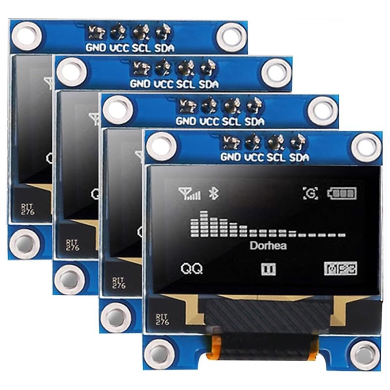 Ssd1306 - A37T-4Pcs Módulo de exibição OLED de