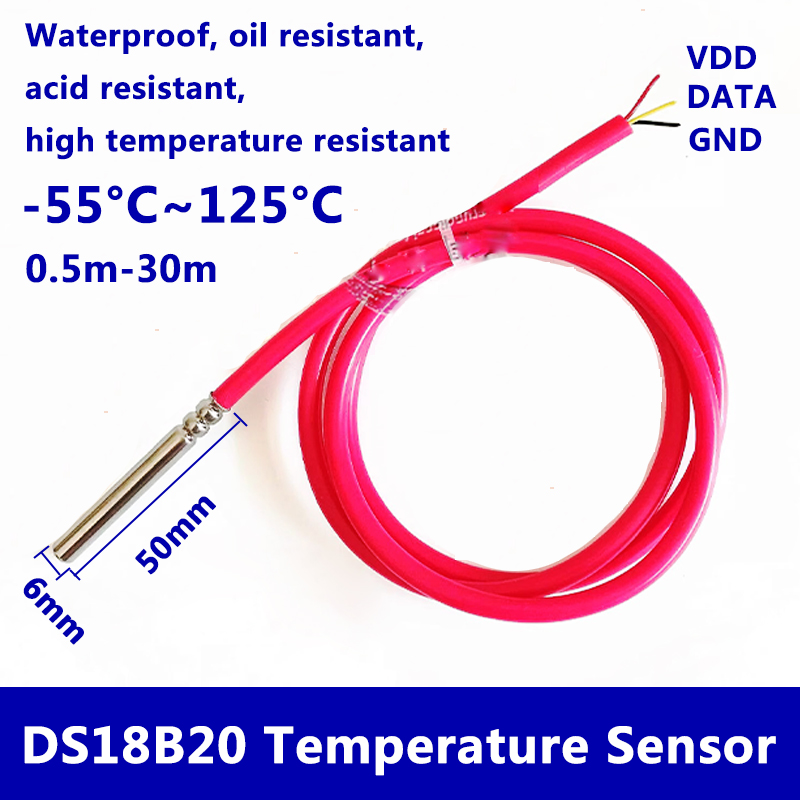 Ds18B20 - Sensor de temperatura digital à prova