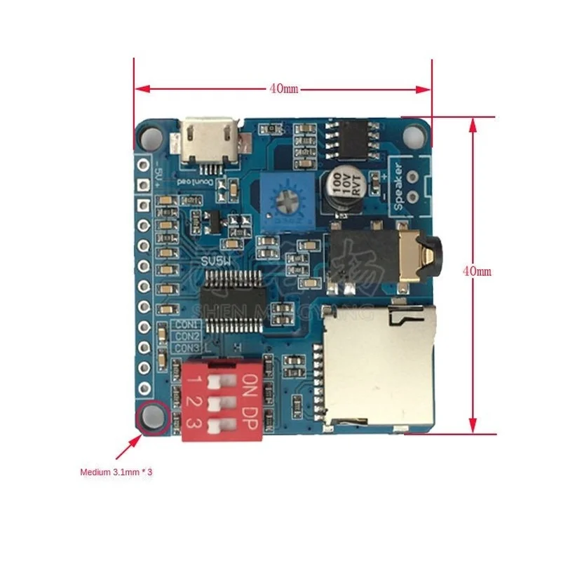 Módulo de reprodução de som de - Sd Card Module avaliação e preço