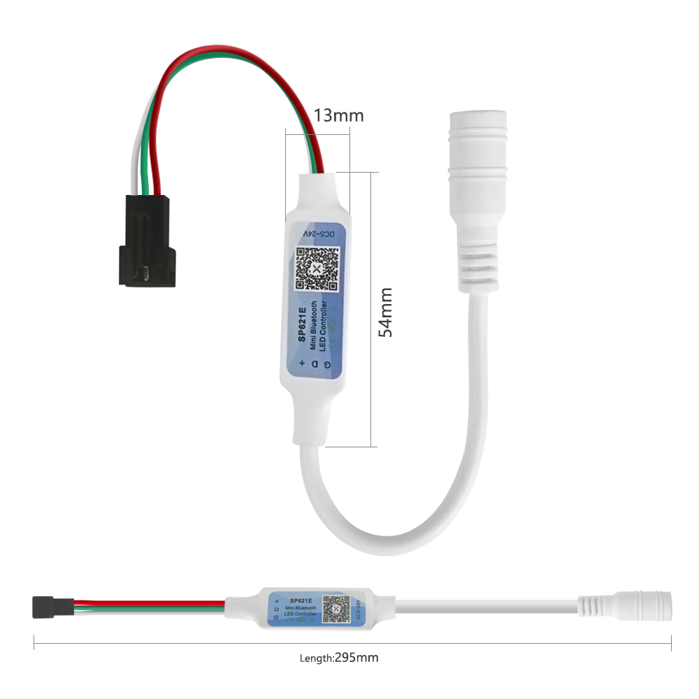 600 pixels dc 5v 12v 24v sp621 - Ws2812B Strip 5V avaliação e preço