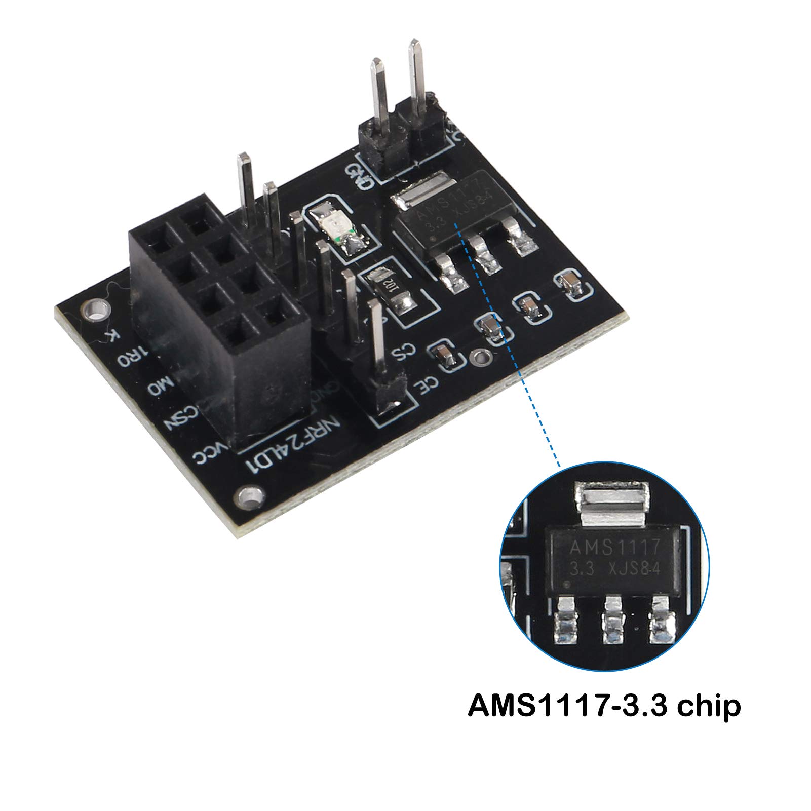 Módulo transceptor sem fio RF  - Nrf24L01 avaliação e preço