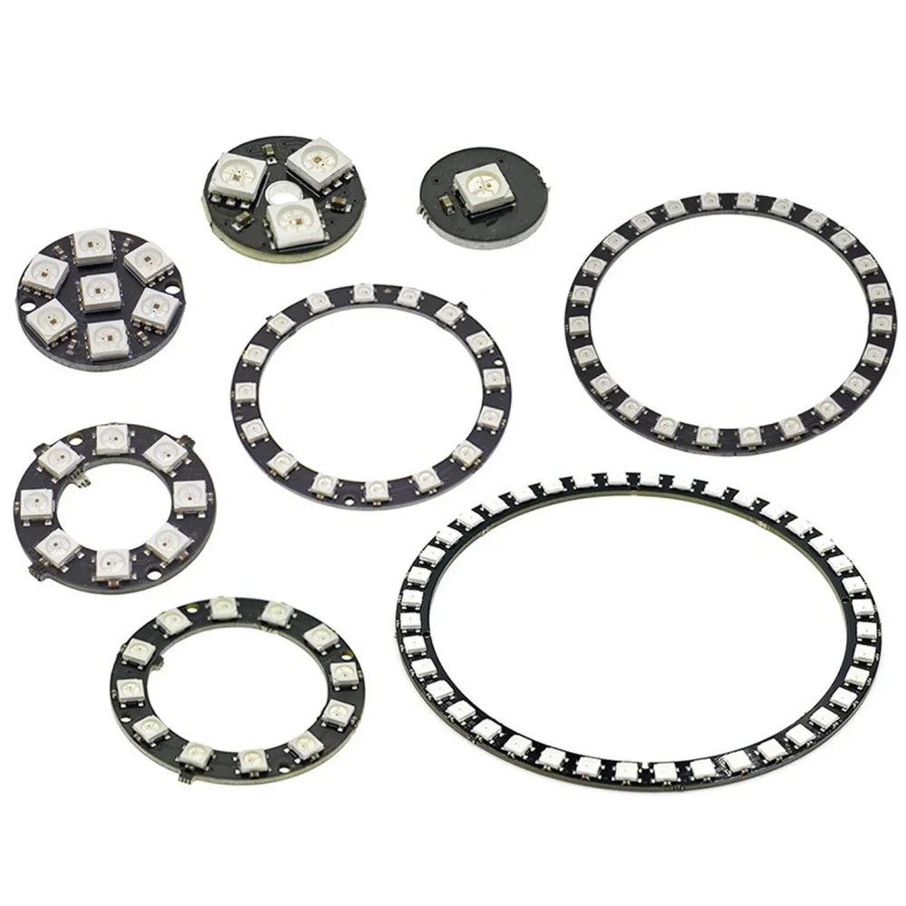 Anel de LED WS2812B com 8/12/1 - Ws2812B Strip 5V avaliação e preço