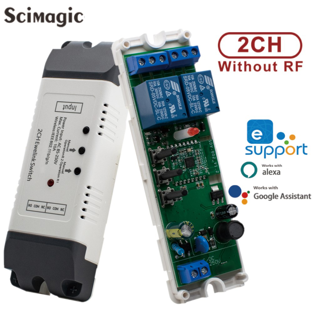 2ch wifi módulo de interruptor - Relay Module 4 Channel avaliação e preço