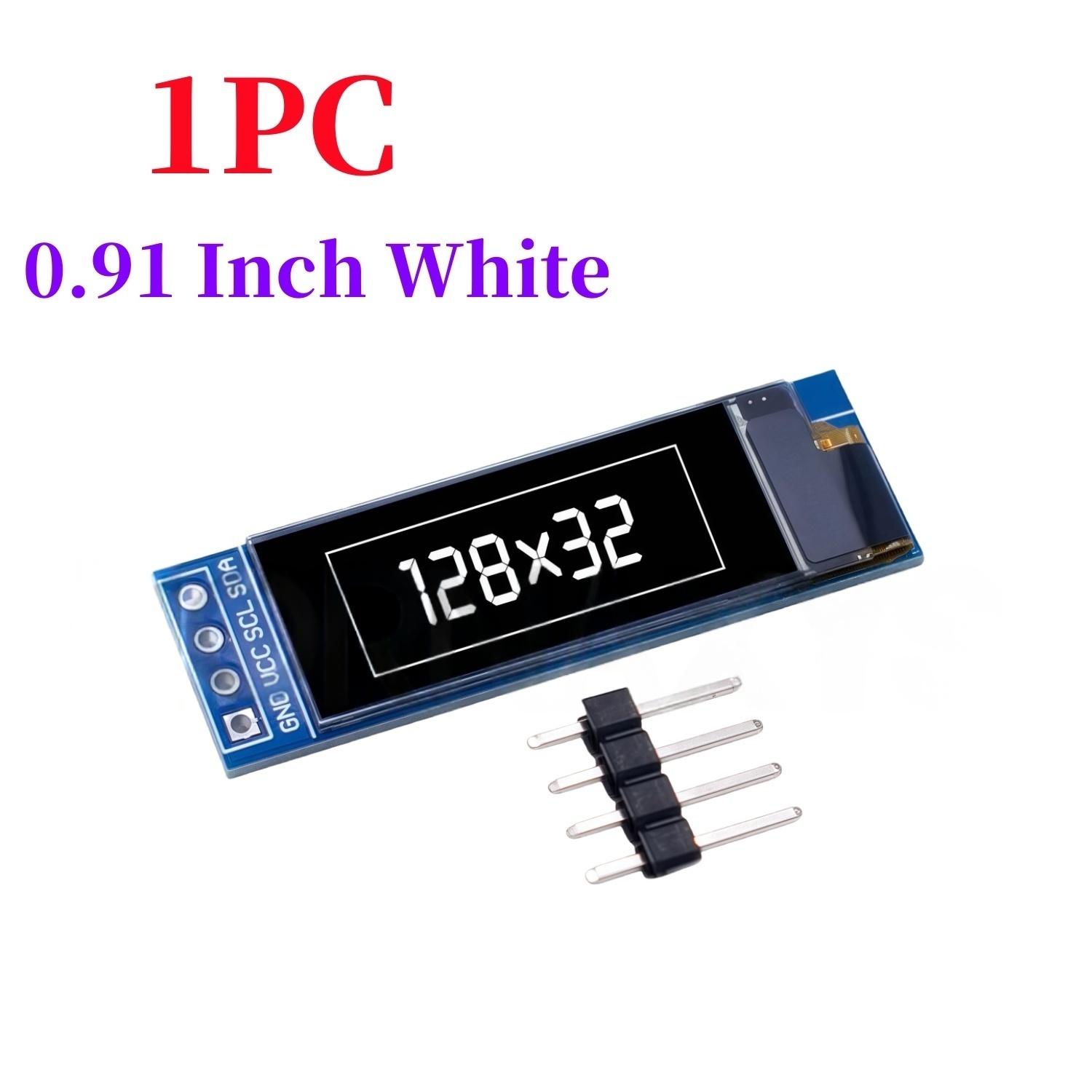 0.91 Polegada 128x32 IIC I2C B - Ssd1306 avaliação e preço