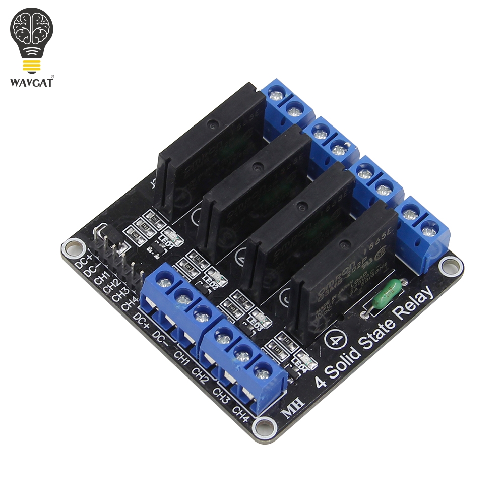 Módulo de relé de estado sólid - Relay Module 4 Channel avaliação e preço