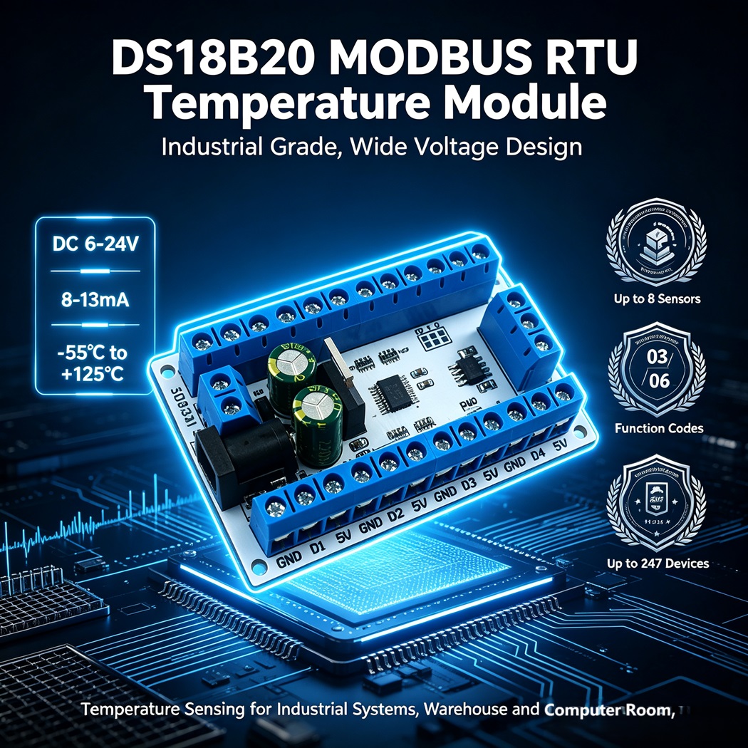 Módulo de Aquisição de Tempera - Ds18B20 avaliação e preço