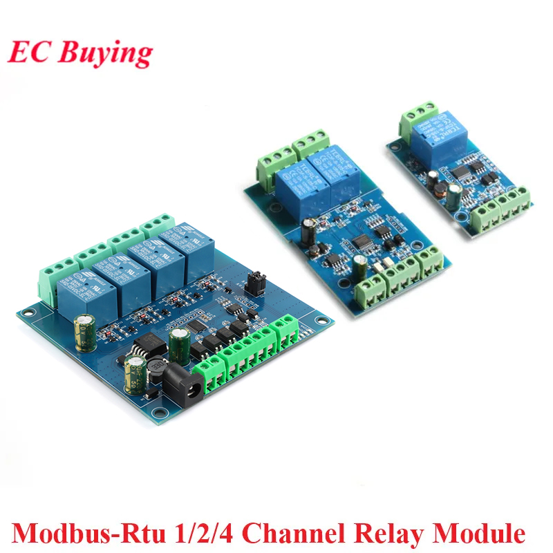 Módulo de relé modbus rtu 1, 2 - Relay Module 4 Channel avaliação e preço