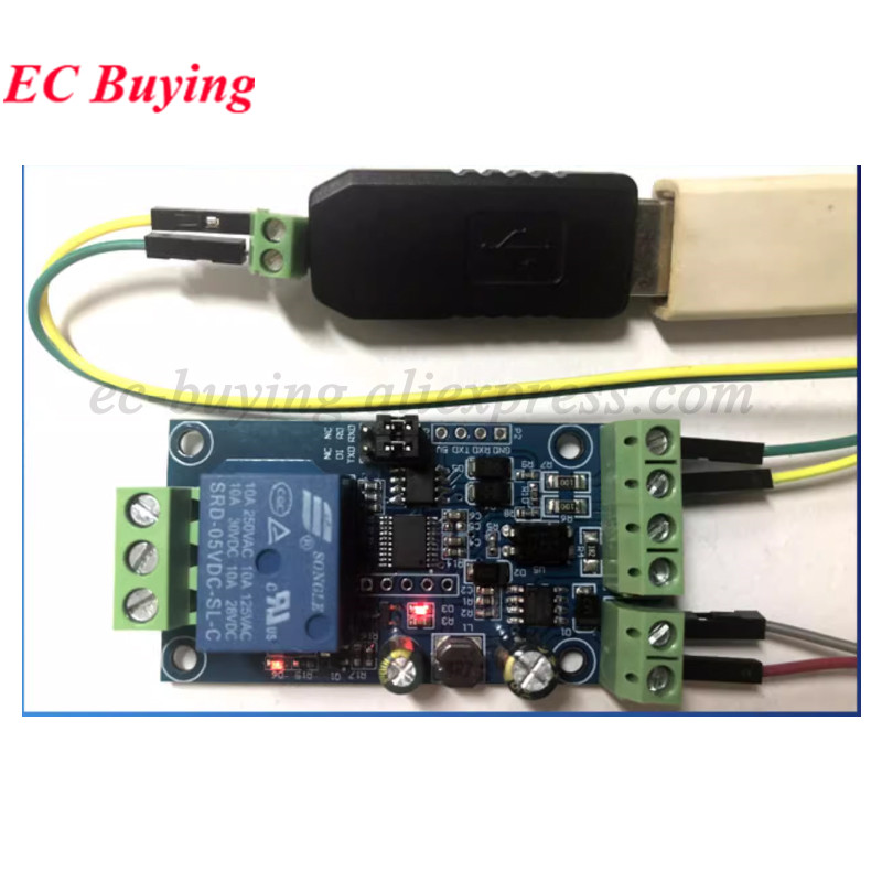 Módulo de relé modbus rtu 1, 2 - Relay Module 4 Channel avaliação e preço
