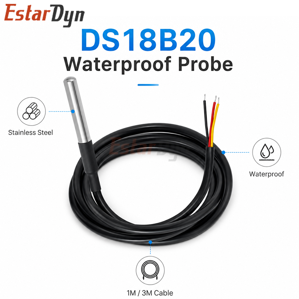 Sensor de Temperatura Digital  - Ds18B20 avaliação e preço