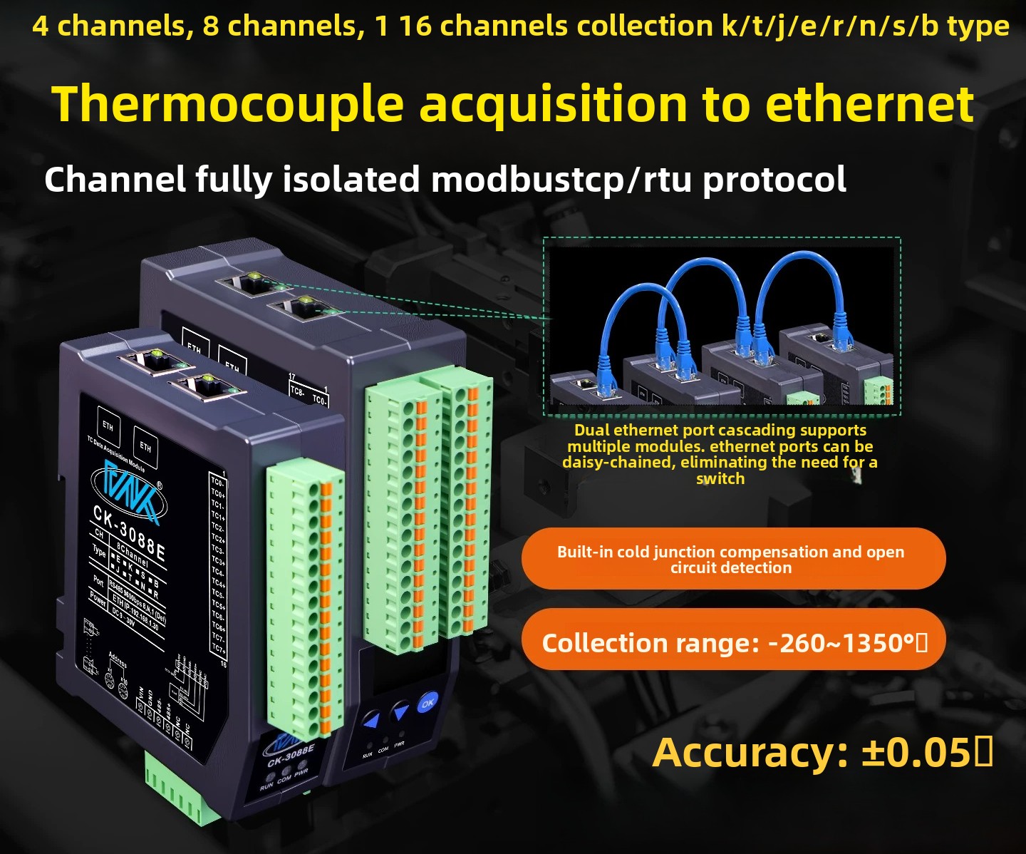 Módulo de Temperatura Termorre - Thermocouple Module K Type avaliação e preço