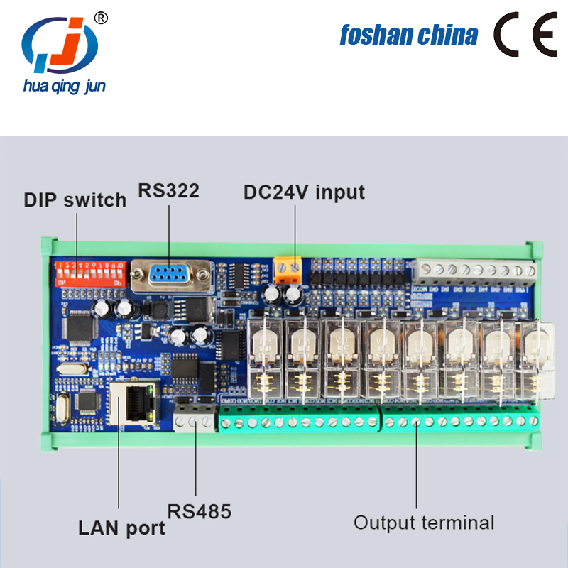 Huaqingjun 8 canais RS485 Ethe - Relay Module 4 Channel avaliação e preço