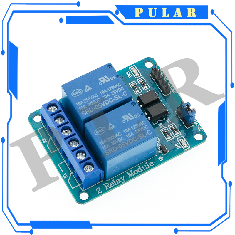 Módulo de Relé PLR 5v 1 2 4 8  - Relay Module 4 Channel avaliação e preço