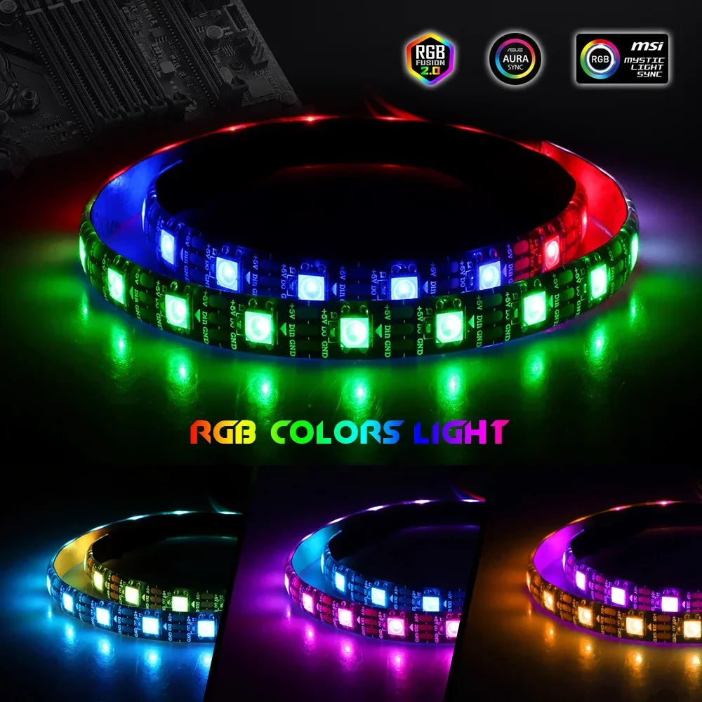 Fita de LED para PC WS2812b AR - Ws2812B Strip 5V avaliação e preço