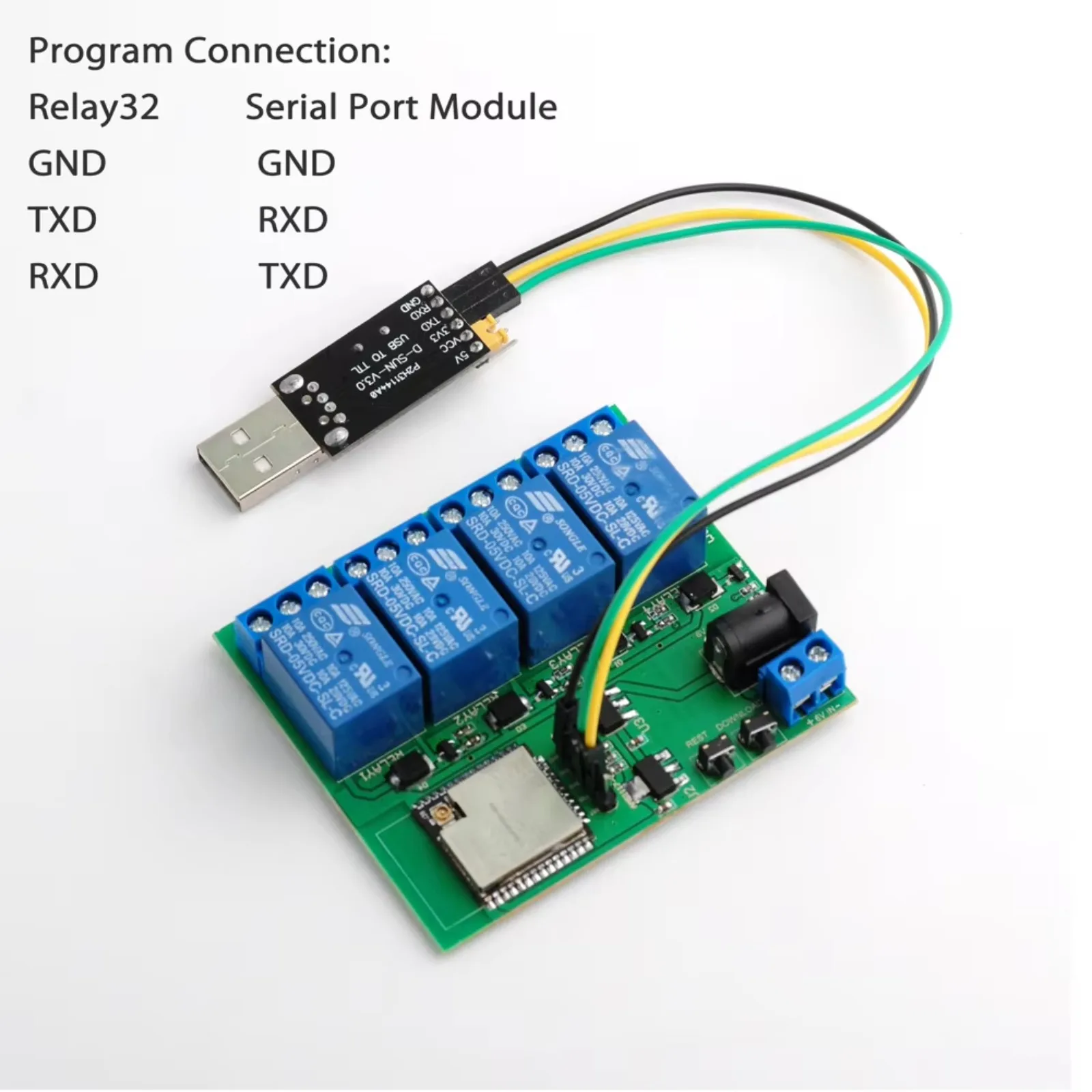 Módulo de Relé Sem Fio ESP32 d - Relay Module 4 Channel avaliação e preço