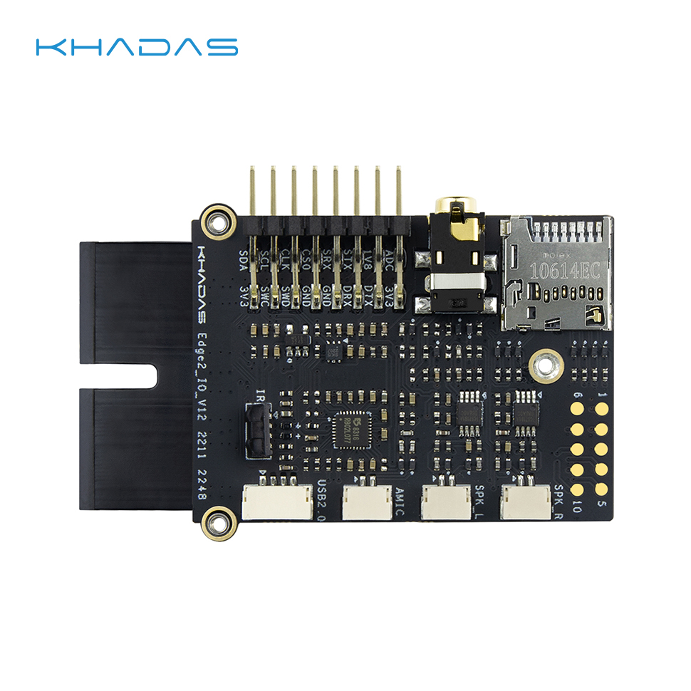 Khadas Edge2 IO módulo com lei - Sd Card Module avaliação e preço