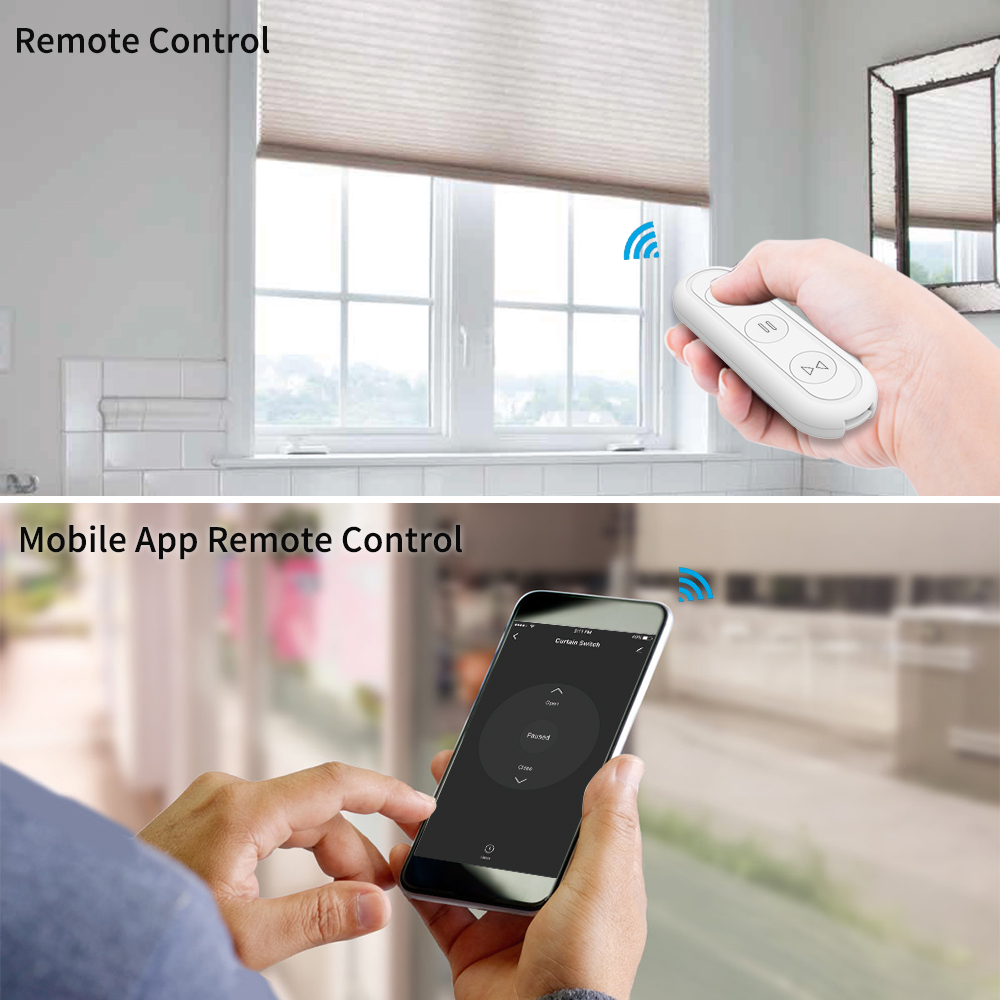 Tuya vida inteligente cortina  - Ir Remote Module avaliação e preço