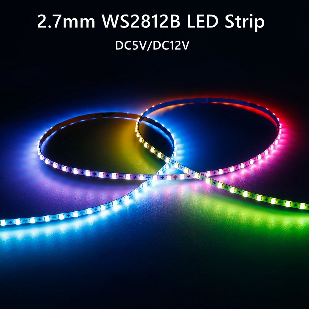 Fita LED WS2812B de 2,7mm Ultr - Ws2812B Strip 5V avaliação e preço