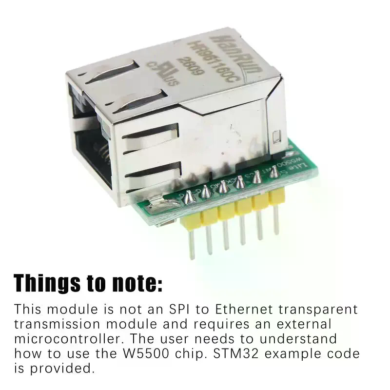 Eletrônicos USR-ES1 Chip W5500 - Ethernet W5500 avaliação e preço