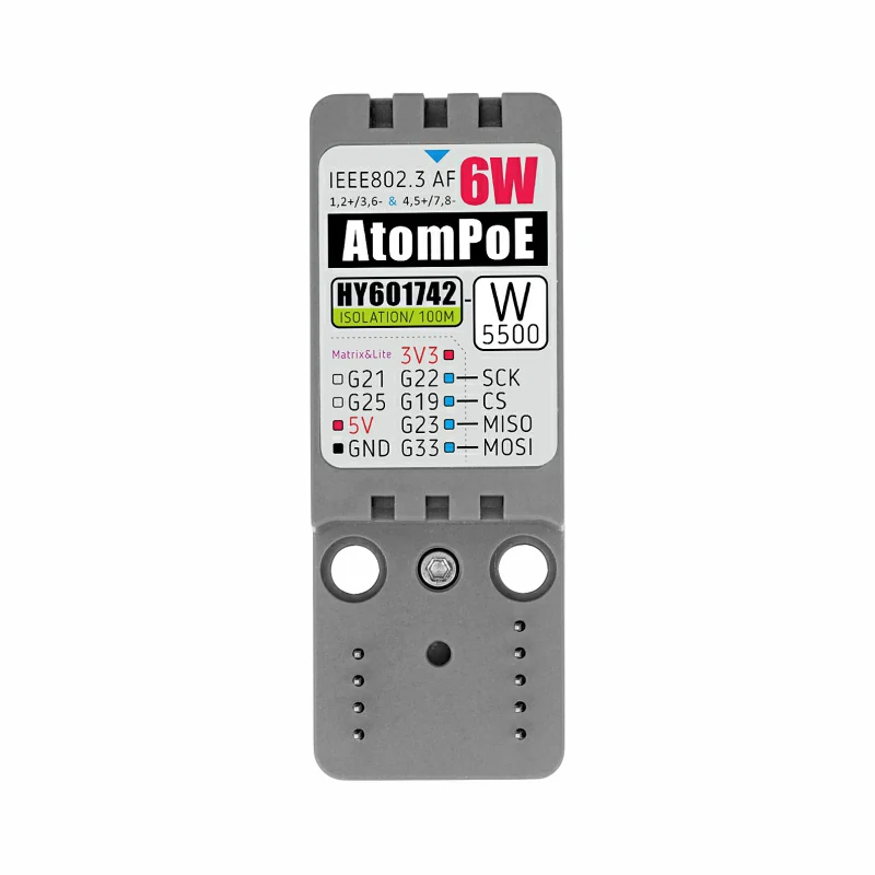 Base oficial ATOMIC PoE M5Stac - Ethernet W5500 avaliação e preço