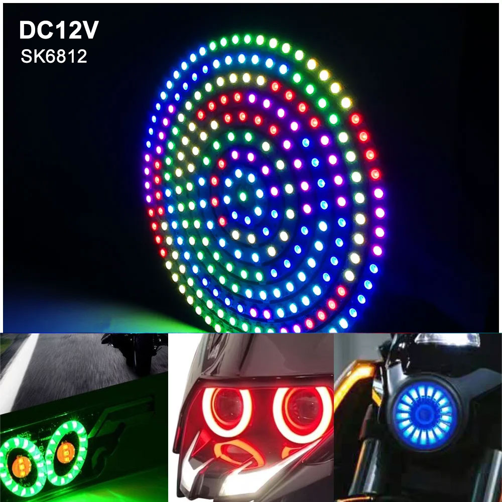 Dc5v 12v ws2812b sk6812 luces  - Ws2812B Strip 5V avaliação e preço